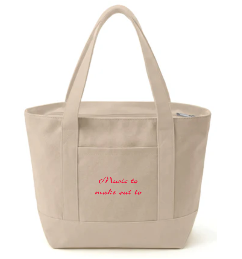 "Music To Make Out To" Mini Tote